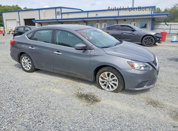 3N1AB7APXKY356289 2019 NISSAN SENTRA Gray Առջևի աջ