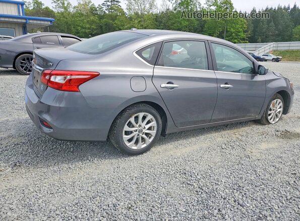 3N1AB7APXKY356289 2019 NISSAN SENTRA Gray Հետևի աջ