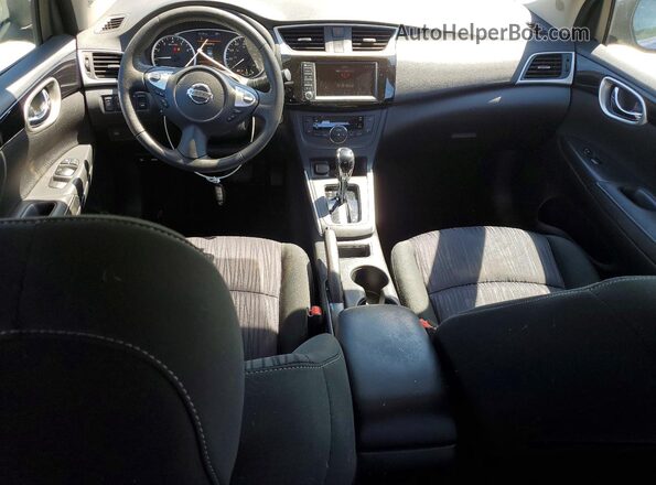 3N1AB7APXKY368894 2019 NISSAN SENTRA Синий Вид панели приборов