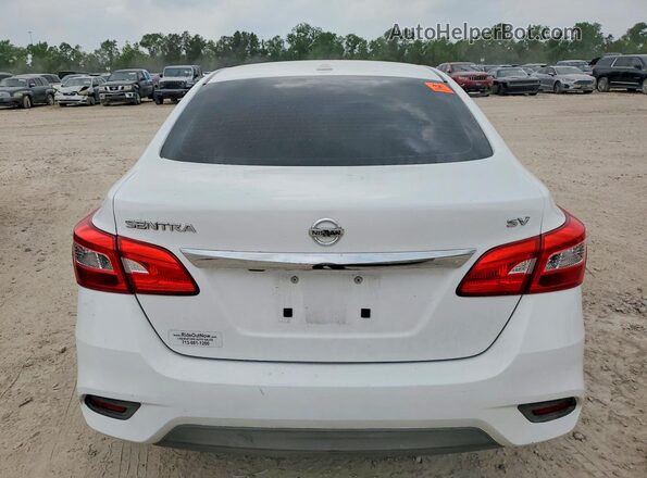 3N1AB7APXKY376400 2019 NISSAN SENTRA White უკანა ხედი