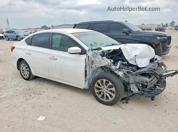 3N1AB7APXKY376400 2019 NISSAN SENTRA White წინა მარჯვენა