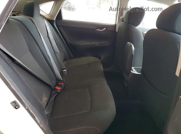 3N1AB7APXKY380480 2019 NISSAN SENTRA White Вид задніх сидінь
