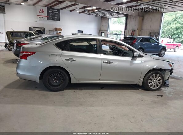 3N1AB7APXKY384545 2019 NISSAN SENTRA Серый Панорамный вид салона 360°