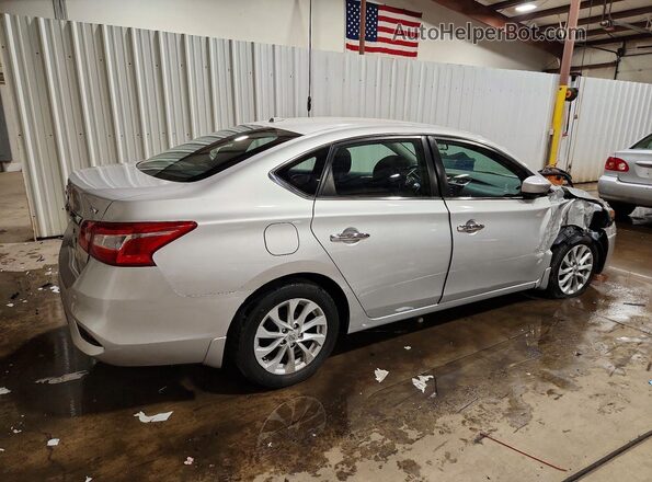 3N1AB7APXKY402820 2019 NISSAN SENTRA Silver 