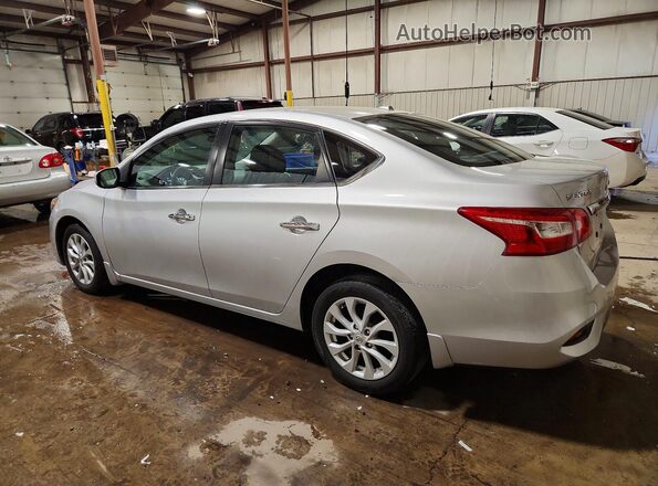 3N1AB7APXKY402820 2019 NISSAN SENTRA Silver 
