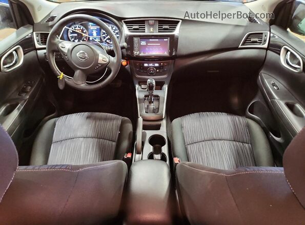 3N1AB7APXKY402820 2019 NISSAN SENTRA Silver 