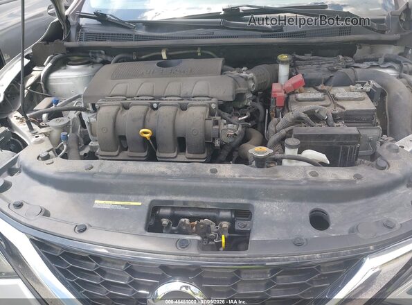 3N1AB7APXKY403983 2019 NISSAN SENTRA Серебряный Вид сзади