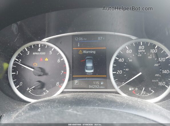 3N1AB7APXKY403983 2019 NISSAN SENTRA Серебряный Вид задних сидений