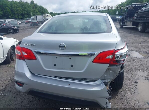 3N1AB7APXKY403983 2019 NISSAN SENTRA Серебряный 