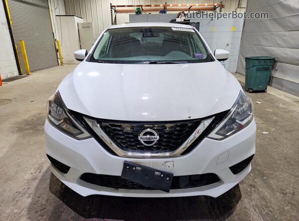 3N1AB7APXKY409170 2019 NISSAN SENTRA Белый 