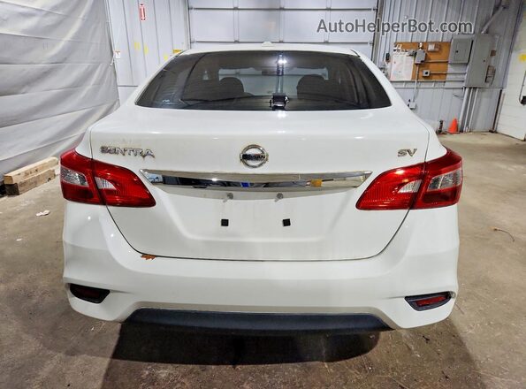 3N1AB7APXKY409170 2019 NISSAN SENTRA Белый 