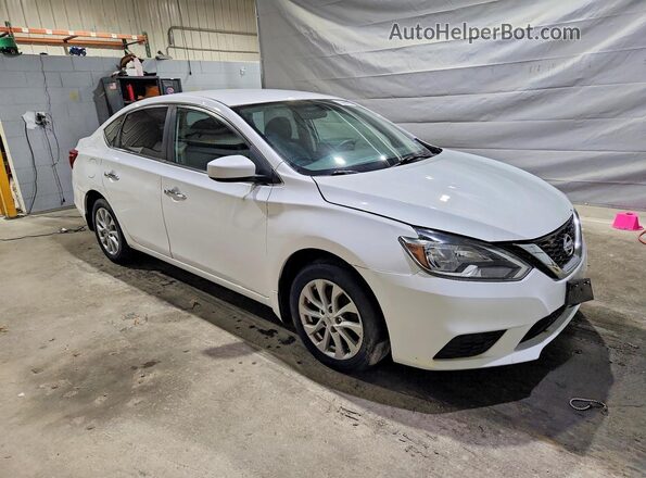 3N1AB7APXKY409170 2019 NISSAN SENTRA Белый 