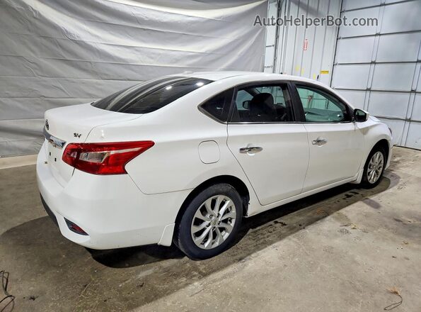 3N1AB7APXKY409170 2019 NISSAN SENTRA Белый 