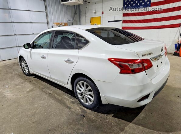 3N1AB7APXKY409170 2019 NISSAN SENTRA Белый 