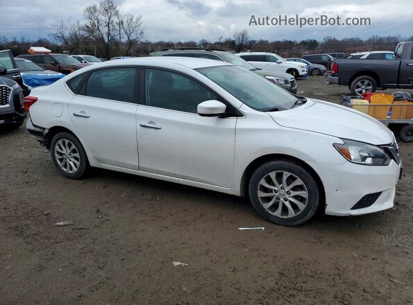 3N1AB7APXKY425045 2019 NISSAN SENTRA White 