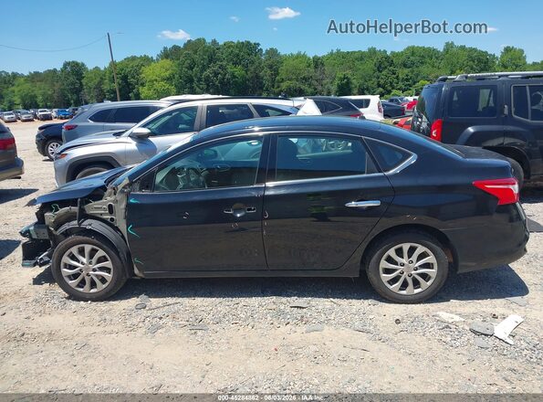 3N1AB7APXKY427040 2019 NISSAN SENTRA Black Vista interior de 360 grados