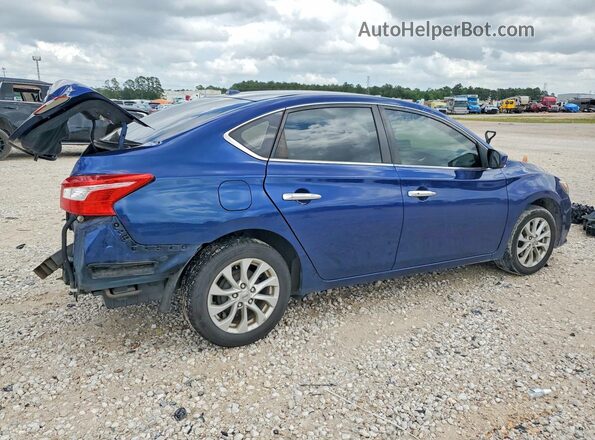 3N1AB7APXKY434926 2019 NISSAN SENTRA Blue Tył prawy
