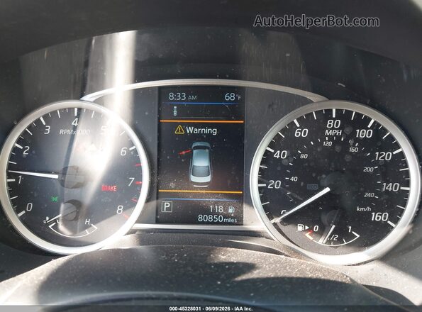 3N1AB7APXKY437860 2019 NISSAN SENTRA Silver Widok tylnych siedzeń