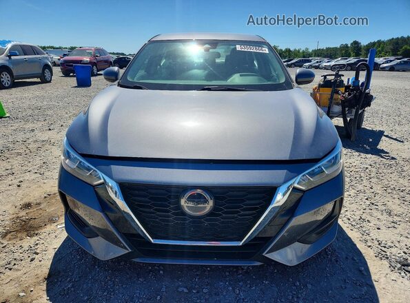 3N1AB8BV0MY260497 2021 NISSAN SENTRA Gray Widok z przodu