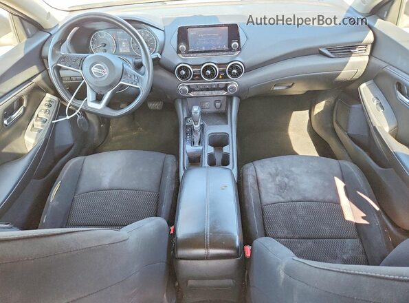 3N1AB8BV0MY260497 2021 NISSAN SENTRA Gray Widok deski rozdzielczej