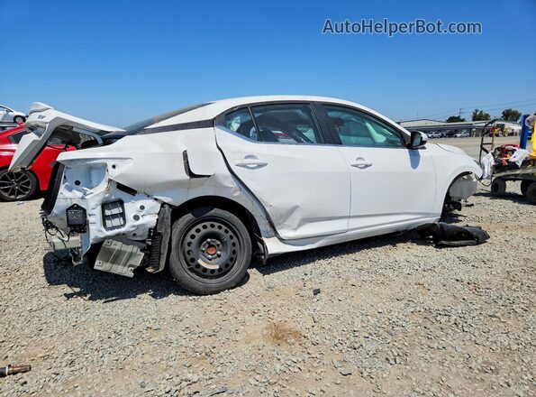 3N1AB8BV0PY295254 2023 NISSAN SENTRA Белый Задняя правая четверть