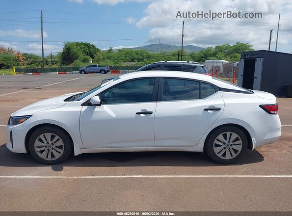 3N1AB8BV0RY312217 2024 NISSAN SENTRA White Սալոնի 360 աստիճան տեսք