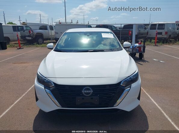 3N1AB8BV0RY312217 2024 NISSAN SENTRA White Սարքավորումների վահանակի տեսք