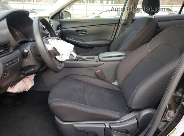 3N1AB8BV0RY319443 2024 NISSAN SENTRA Black Вид салону спереду