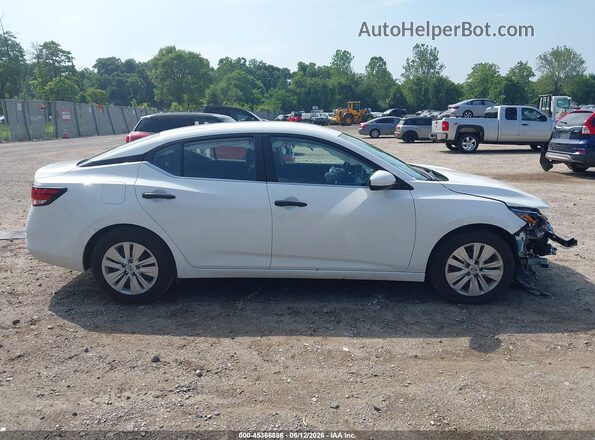 3N1AB8BV0SY287082 2025 NISSAN SENTRA White უკანა სალონის ხედი