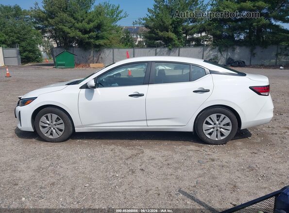 3N1AB8BV0SY287082 2025 NISSAN SENTRA White სალონის 360-გრადუსიანი ხედი