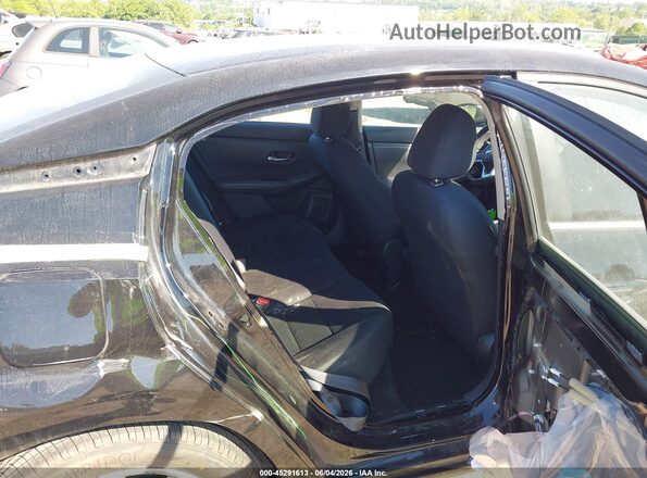 3N1AB8BV1MY226505 2021 NISSAN SENTRA Black VIN კოდის სტიკერის ხედი