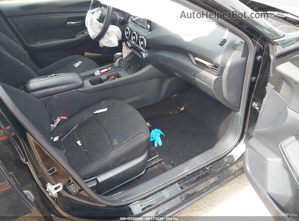 3N1AB8BV1PY242014 2023 NISSAN SENTRA Black Widok wnętrza z przodu