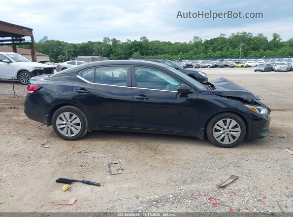 3N1AB8BV1PY242014 2023 NISSAN SENTRA Black Widok wnętrza 360 stopni