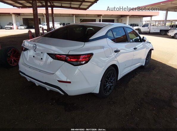 3N1AB8BV1SY250056 2025 NISSAN SENTRA White Rear right