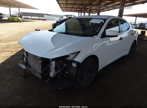 3N1AB8BV1SY250056 2025 NISSAN SENTRA White Front left