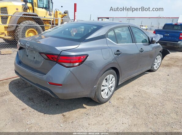 3N1AB8BV1SY350223 2025 NISSAN SENTRA Серый Задняя правая четверть