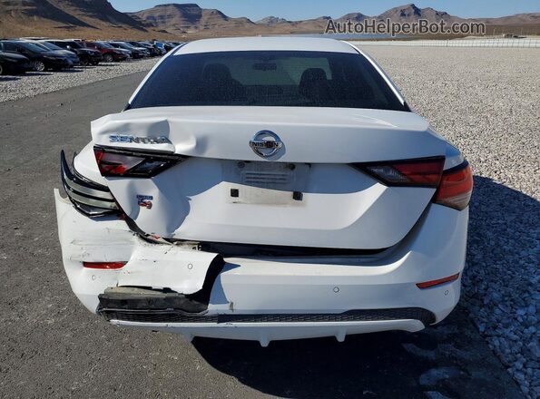 3N1AB8BV2LY284945 2020 NISSAN SENTRA Серебряный Вид сзади