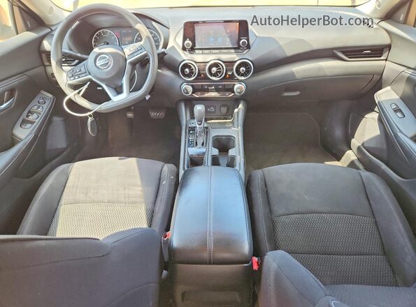 3N1AB8BV2MY280041 2021 NISSAN SENTRA Silver Dashboard view