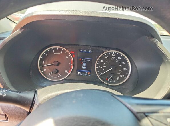 3N1AB8BV2MY280041 2021 NISSAN SENTRA Silver Instrument cluster view