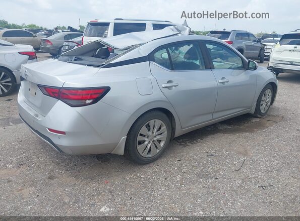 3N1AB8BV2MY328749 2021 NISSAN SENTRA Silver Հետևի աջ