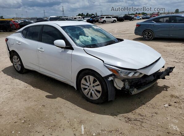 3N1AB8BV3LY283593 2020 NISSAN SENTRA White Przód prawy