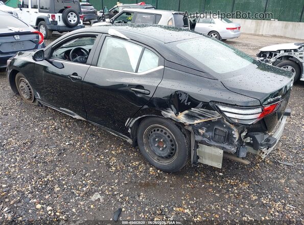 3N1AB8BV3MY227333 2021 NISSAN SENTRA Black Հետևի ձախ