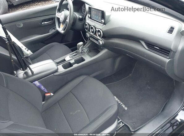 3N1AB8BV3MY227333 2021 NISSAN SENTRA Black Սալոնի դիմացի տեսք