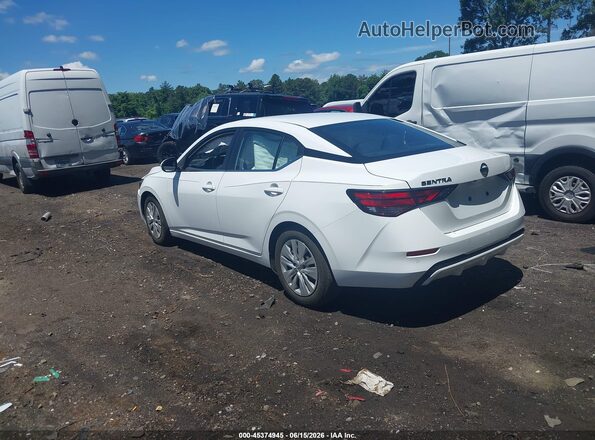 3N1AB8BV3PY240099 2023 NISSAN SENTRA Белый Задняя левая четверть