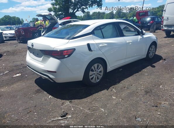 3N1AB8BV3PY240099 2023 NISSAN SENTRA Белый Задняя правая четверть