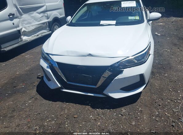 3N1AB8BV3PY240099 2023 NISSAN SENTRA Белый Вид спереди