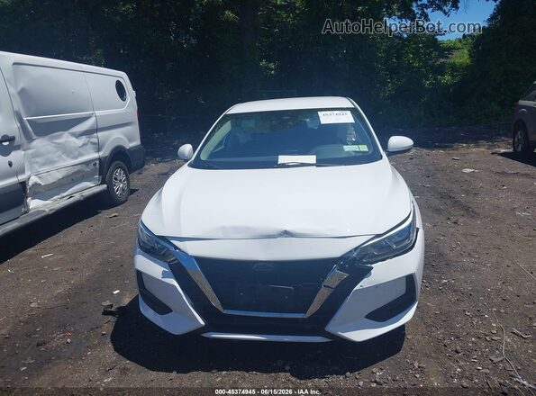 3N1AB8BV3PY240099 2023 NISSAN SENTRA Белый Вид щитка приборов