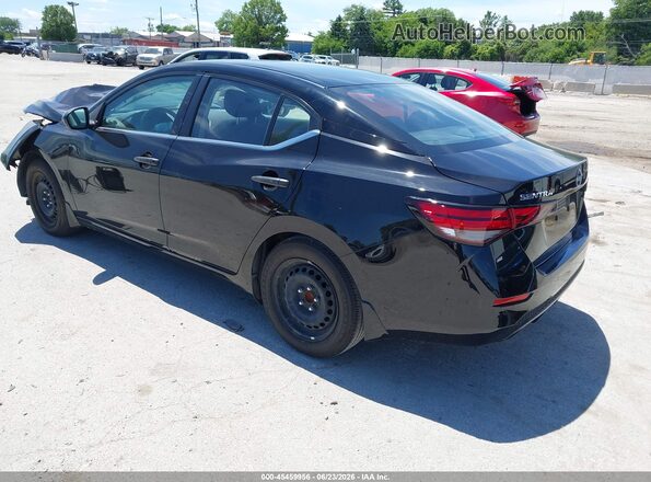 3N1AB8BV3RY201936 2024 NISSAN SENTRA Черный Задняя левая четверть