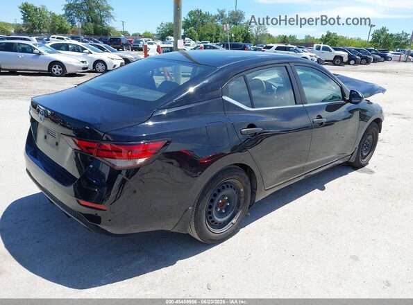 3N1AB8BV3RY201936 2024 NISSAN SENTRA Черный Задняя правая четверть