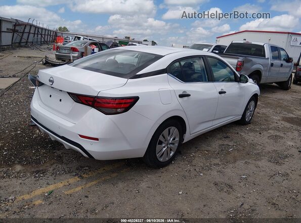 3N1AB8BV3RY271128 2024 NISSAN SENTRA Белый Задняя правая четверть